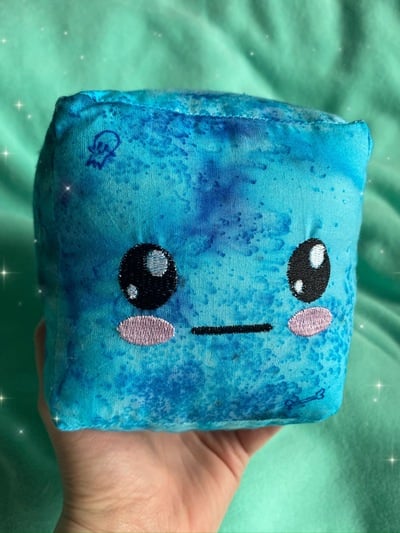 Blue Jellycube Plushie