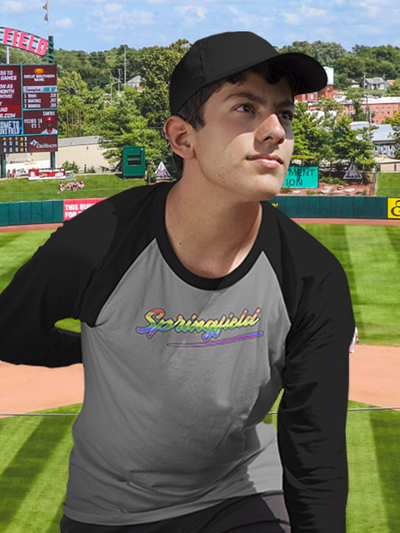 Springfield Pride, bring out the rainbow Baseball t-shirt