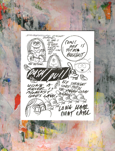 Push/Pull by Patrick Kyle - 32 page B&W Zine/comic