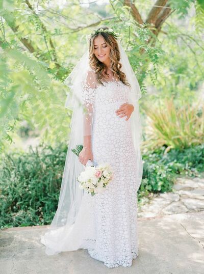 Simple Boho Lace Wedding Dress Bridal Dresses