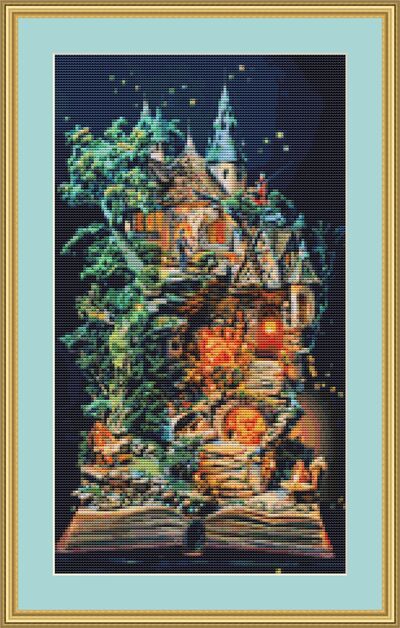 Enchanted Storybook Cross Stitch Pattern