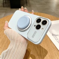 Liquid Silicone Case With Stand For iPhone 15 14 13 IPS625 - Thumbnail 2