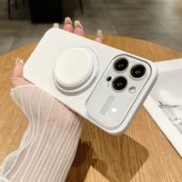 Liquid Silicone Case With Stand For iPhone 15 14 13 IPS625 - Thumbnail 3