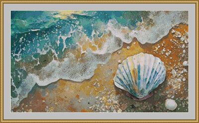 Sea Shell Cross Stitch Pattern