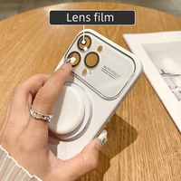 Liquid Silicone Case With Stand For iPhone 15 14 13 IPS625 - Thumbnail 5