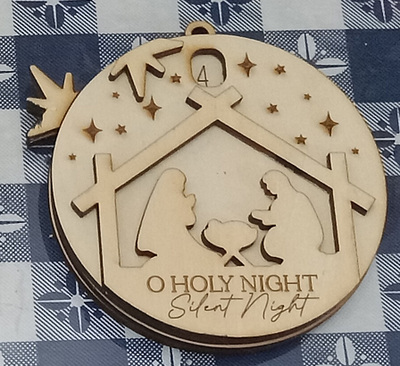#7 Advent Ornament - O Holy Night