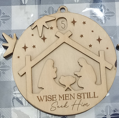 #8 Advent Ornament - Wise Men Still Seek Him