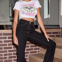 Buy me Flowers Print Tee - Thumbnail 1