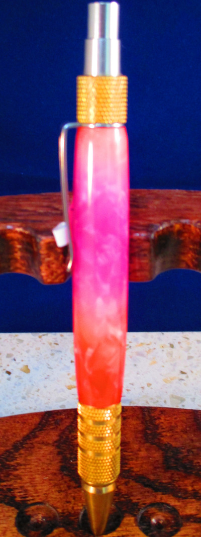 #54 EDC Brass Orange / pink ice