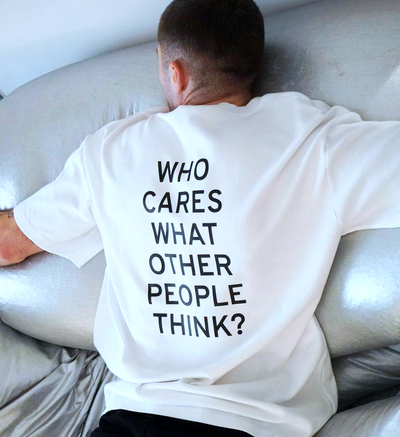 Free Shipping-WHO CARES WHAT OTHER PEOPLE THINK? TEE