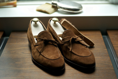 Handmade Brown Ideal Design Tassels Moccasin Shoes Men's Designer Shoes