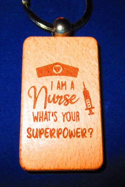 #217 Nurse Keyring