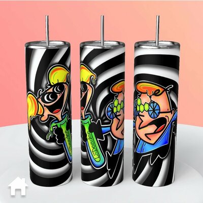 Dexter's Laboratory DeeDee tumbler