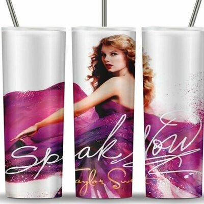 Taylor Swift Speak Now CD Cover 20 oz tumbler