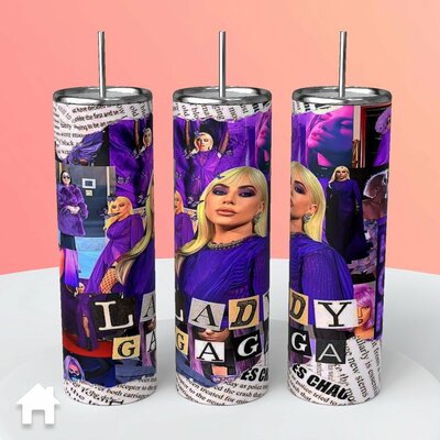 Lady Gaga tumbler