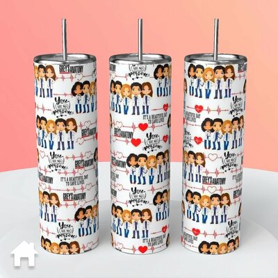 Grey's Anatomy Tumbler