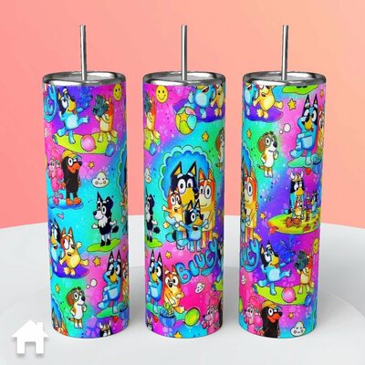 Bluey and Bingo Tumbler