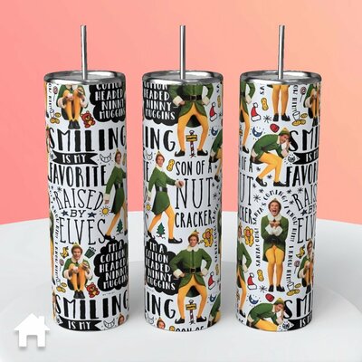 Elf Movie Tumbler - Will Ferrell