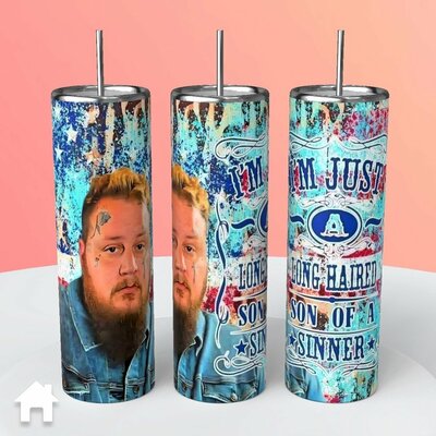 Jelly Roll Son of a Sinner tumbler