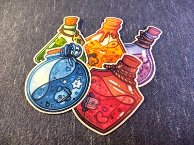 Mola Potion Stickers
