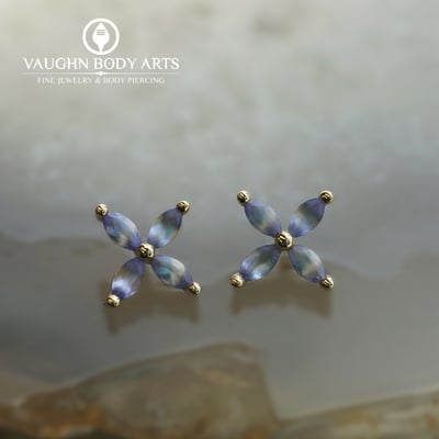 "ilium" - yellow gold with sandblasted tanzanite - Thumbnail 2