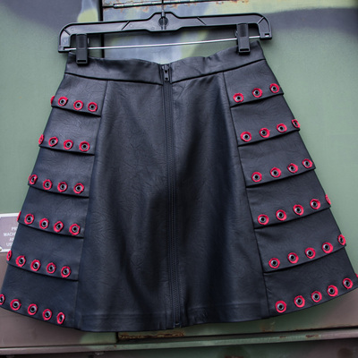 Ooak collateral damage skirt - red - Thumbnail 5