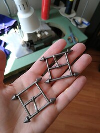 OOAK Upcycled Denim Gloves + Choker - Thumbnail 9