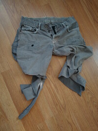 OOAK Upcycled Denim Gloves + Choker - Thumbnail 8