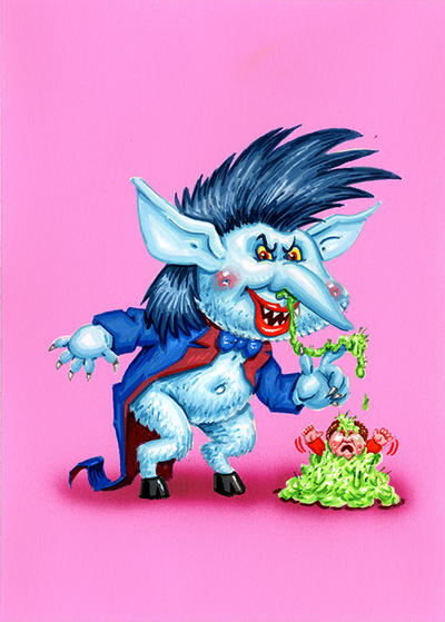 Boogie MANUEL/Closet MONTY Final Art - Slop Culture Kids  Series 2 2024