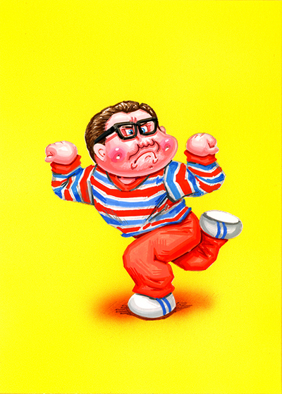 Strongest MANNY/Agile ARTIE Final Art - Slop Culture Kids Series 2 2024