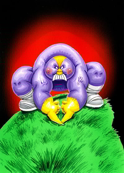 Maximum MAX / Super Size SAM Final Art - Slop Culture Kids Series 2 2024