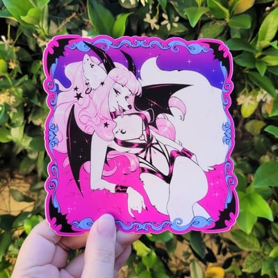 6x6 wolf nova inch sticker - Thumbnail 4