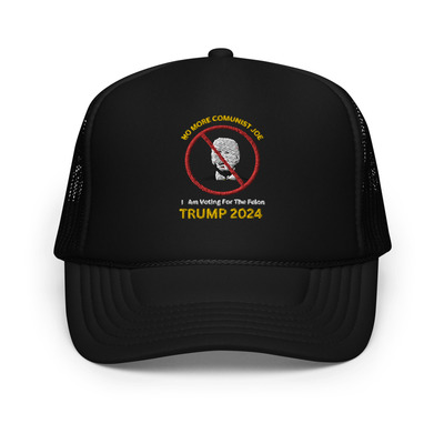 No More JOE Foam trucker hat