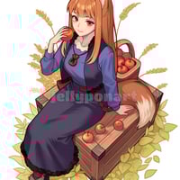 Holo Spice and wolf standee - Thumbnail 3
