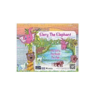 WOR "Elery The Elephant" Jigsaw puzzle