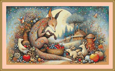 Fox Cross Stitch Pattern