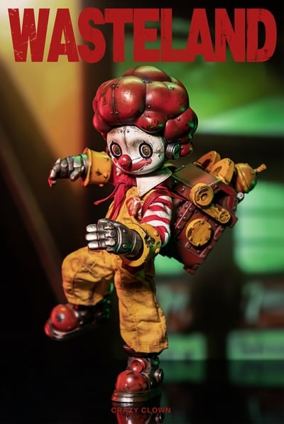 Action Figure "Wasteland-Crazy Clown-Mac"  by SankToys & Weartdoing