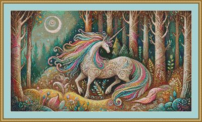 Enchanted Unicorn Cross Stitch Pattern