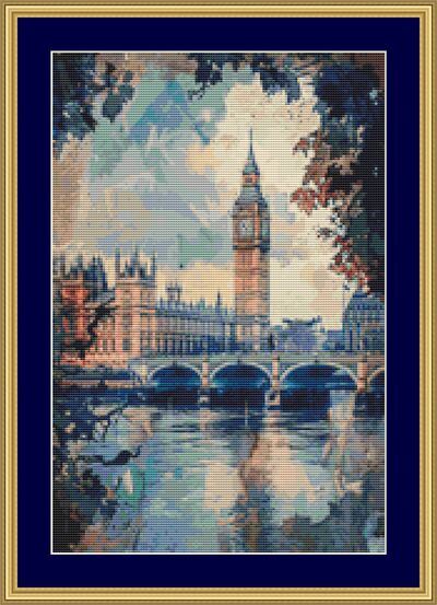 Big Ben Cross Stitch Pattern