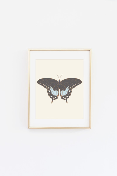 Catching Butterflies 4 Print