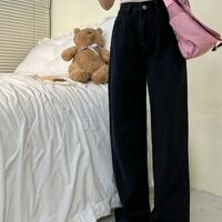 Y2K Bow Jeans Baggy Denim Pants - Thumbnail 3