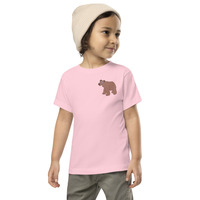 WOR Elery The Elephant - "Lenni Bear" Toddler Short Sleeve Tee - Thumbnail 3