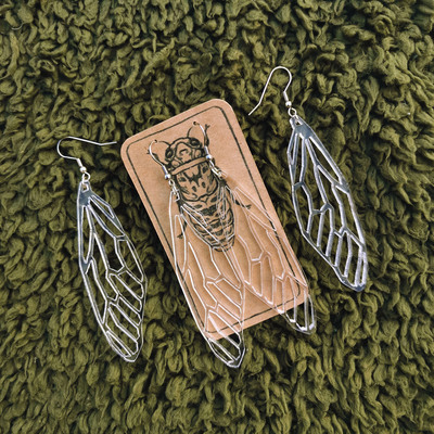 Cicada Earrings