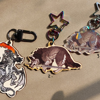 Wooden/Acrylic charms: Soulsborne - Thumbnail 2