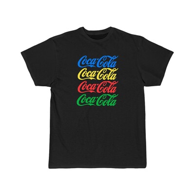 COLORFUL COCACOLA T SHIRT