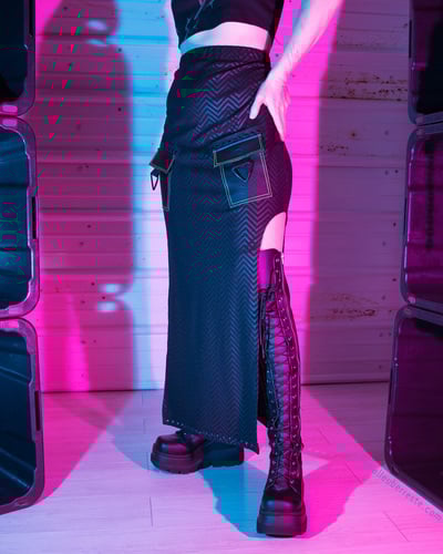 OOAK Defense Mechanism Cargo Skirt