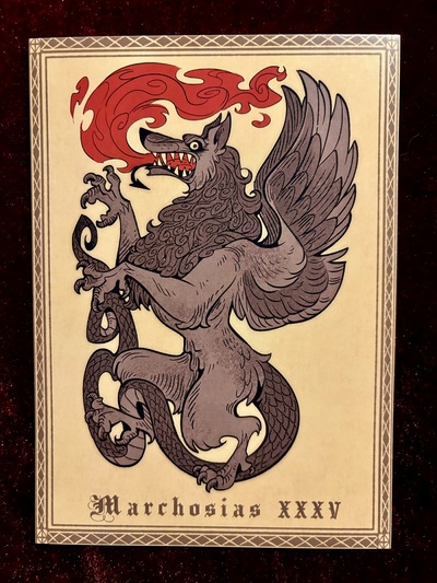 Marchosias 5X7 print