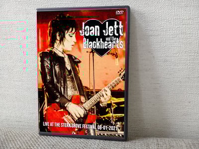 JOAN JETT AND THE BLACKHEARTS Live At The Stern Grove Festival 08.01.2021 DVD