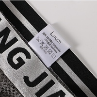 3PK Wangjiang Men's sexy underwear lingerie mesh holes sheer quick-dry briefs underpants 5022SJ - Thumbnail 9