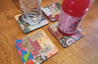 Soda Pop coasters